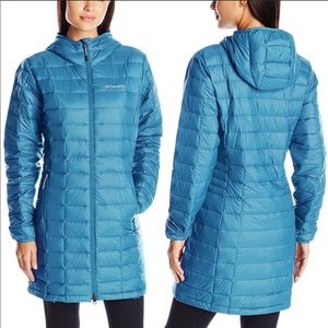 Columbia Turbodown 590td women’s parka M blue